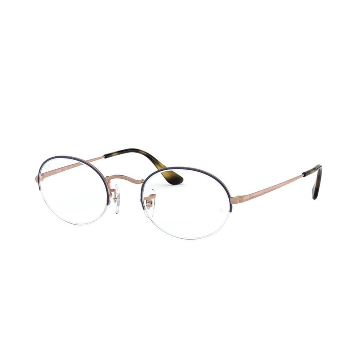 Ray Ban RX6547-3035-52 Gold Eyeglasses