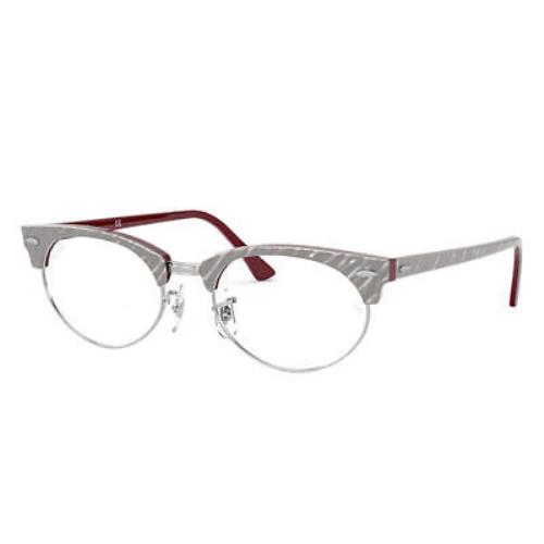 Ray Ban RX3946V-8050 Gray Burgundy Eyeglasses