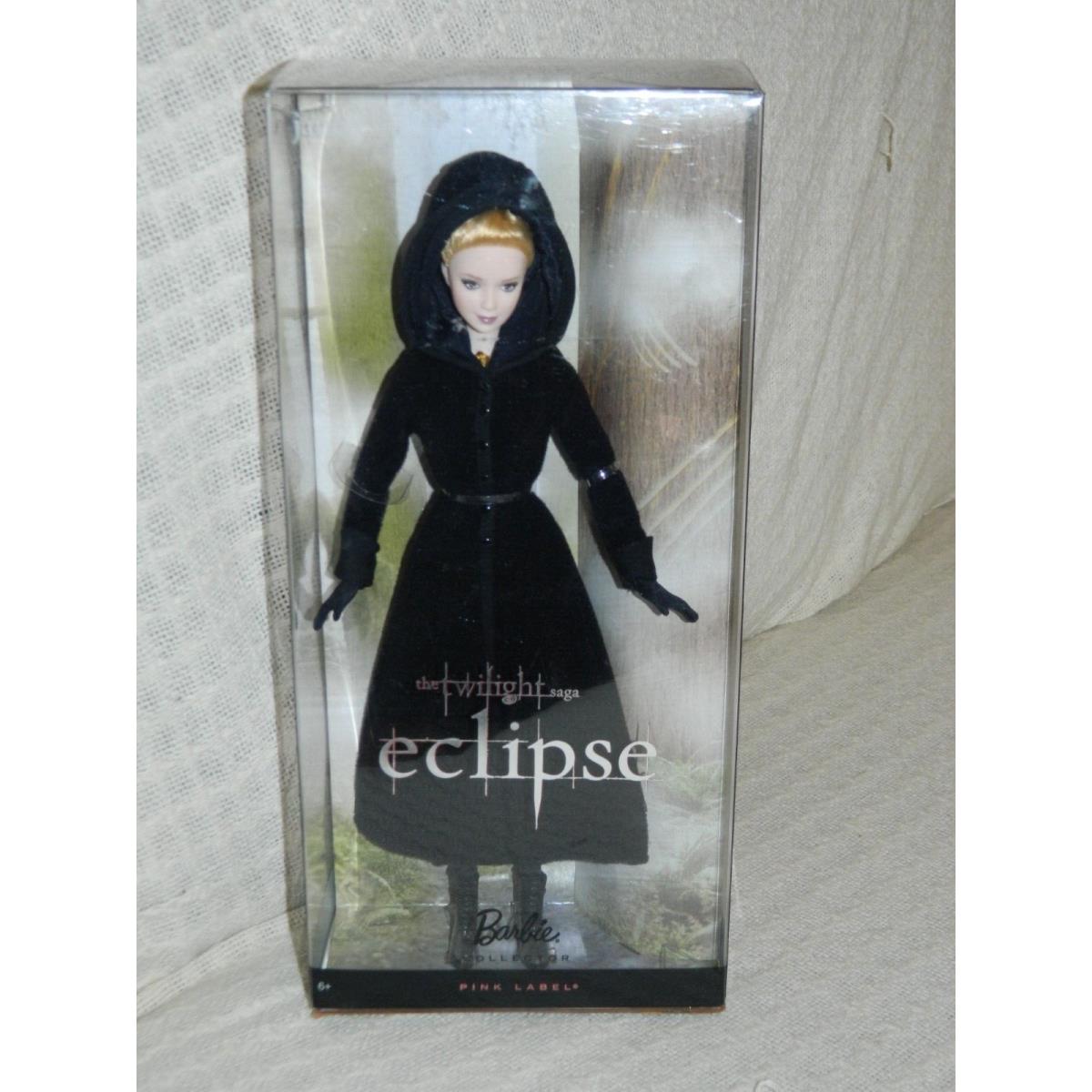 Barbie Collector Twilight Saga Eclipse Jane Pink Label Mattel 2010