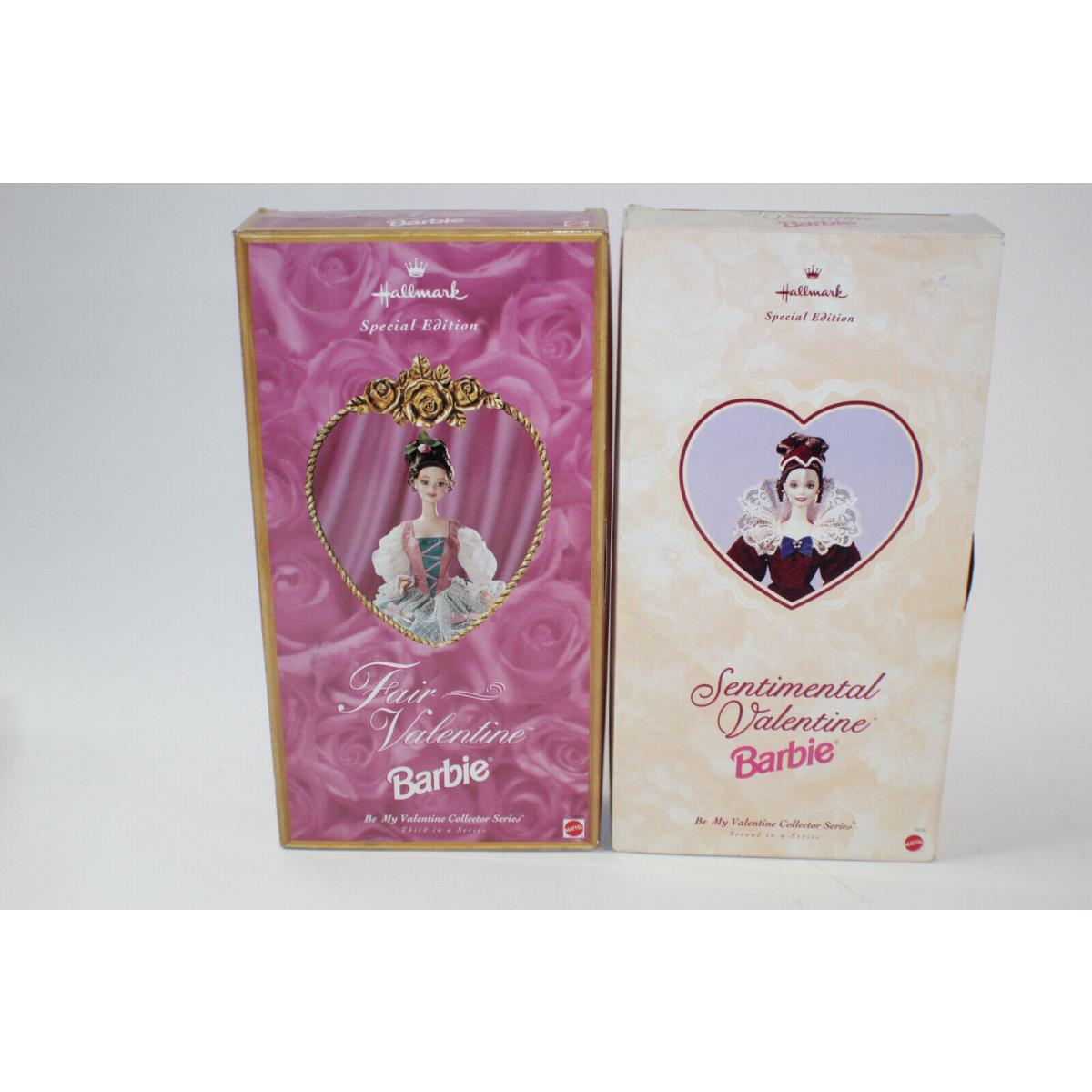 Mattel Hallmark Special Edition Fair Valentine Sentimental Valentine Barbie