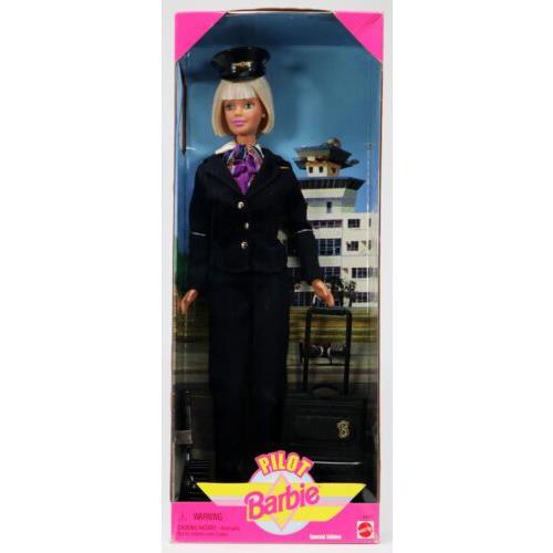 Pilot Barbie Doll Special Edition Series 24017 Nrfb 1999 Mattel Inc