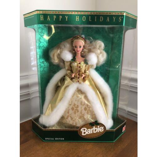 Happy Holidays Barbie Special Edition 1994 Hallmark Barbie Vintage Mattel