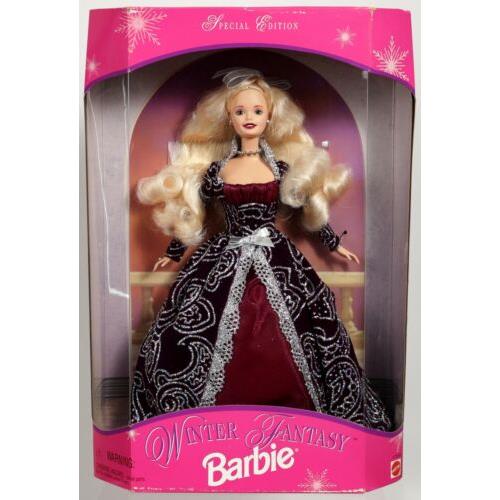 Winter Fantasy Barbie Doll Special Edition 17249 Nrfb 1996 Mattel Inc