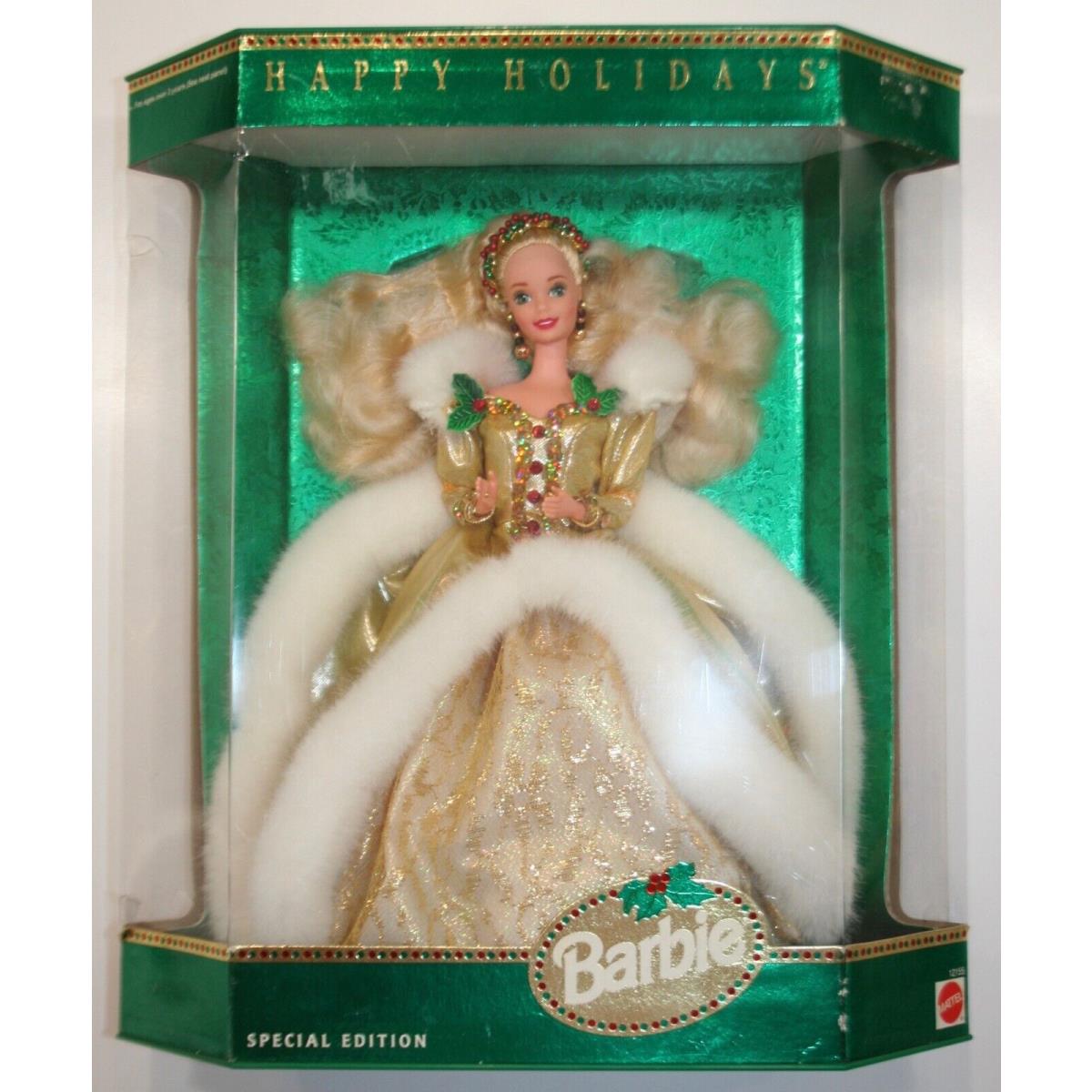 Factory Misprint Happy Holidays Special Edition 1994 Barbie Doll