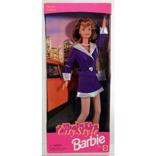 City Style Barbie Doll Special Edition 18952 Nrfb 1997 Mattel Inc