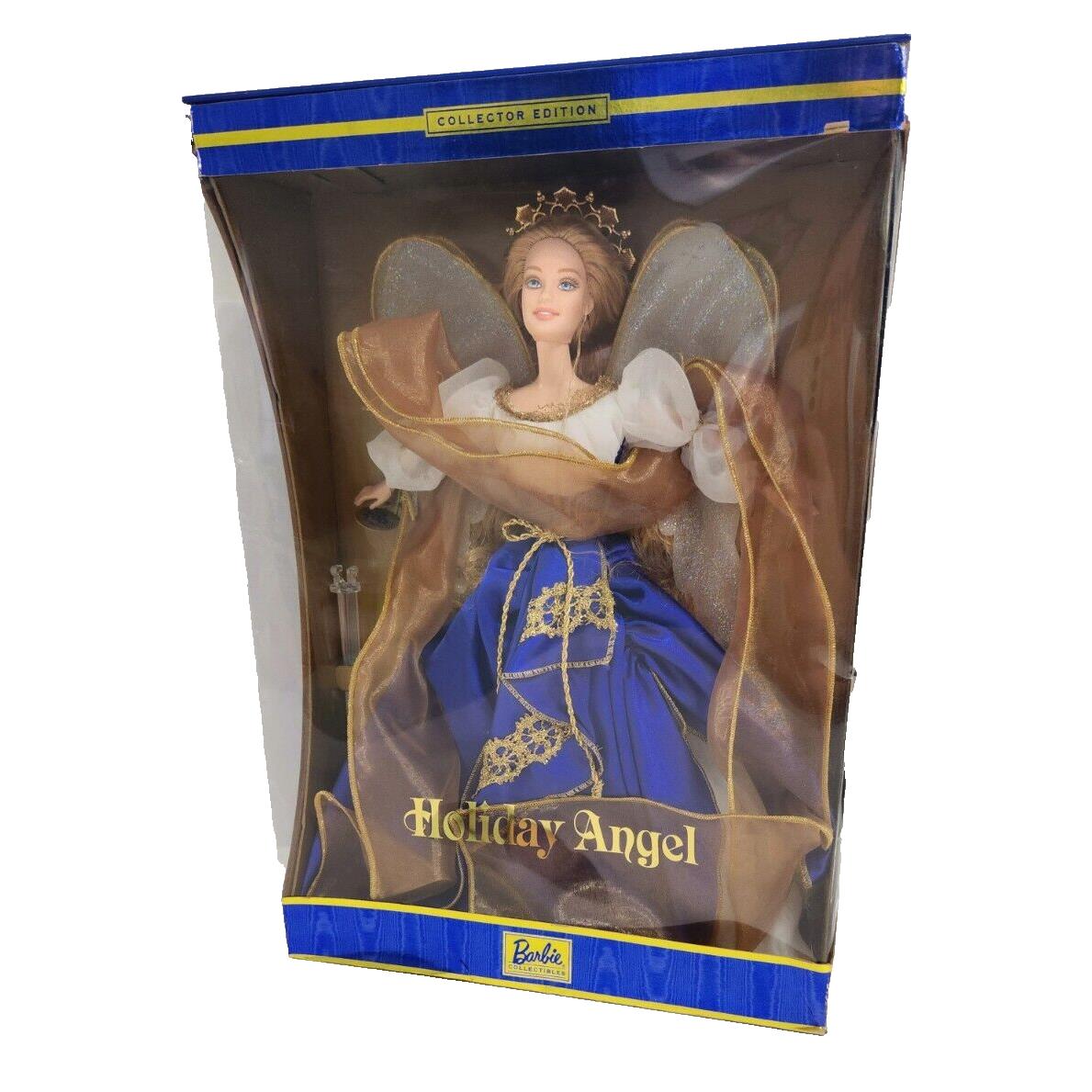 Vintage Holiday Angel Barbie Doll Collector Edition 2000 Read
