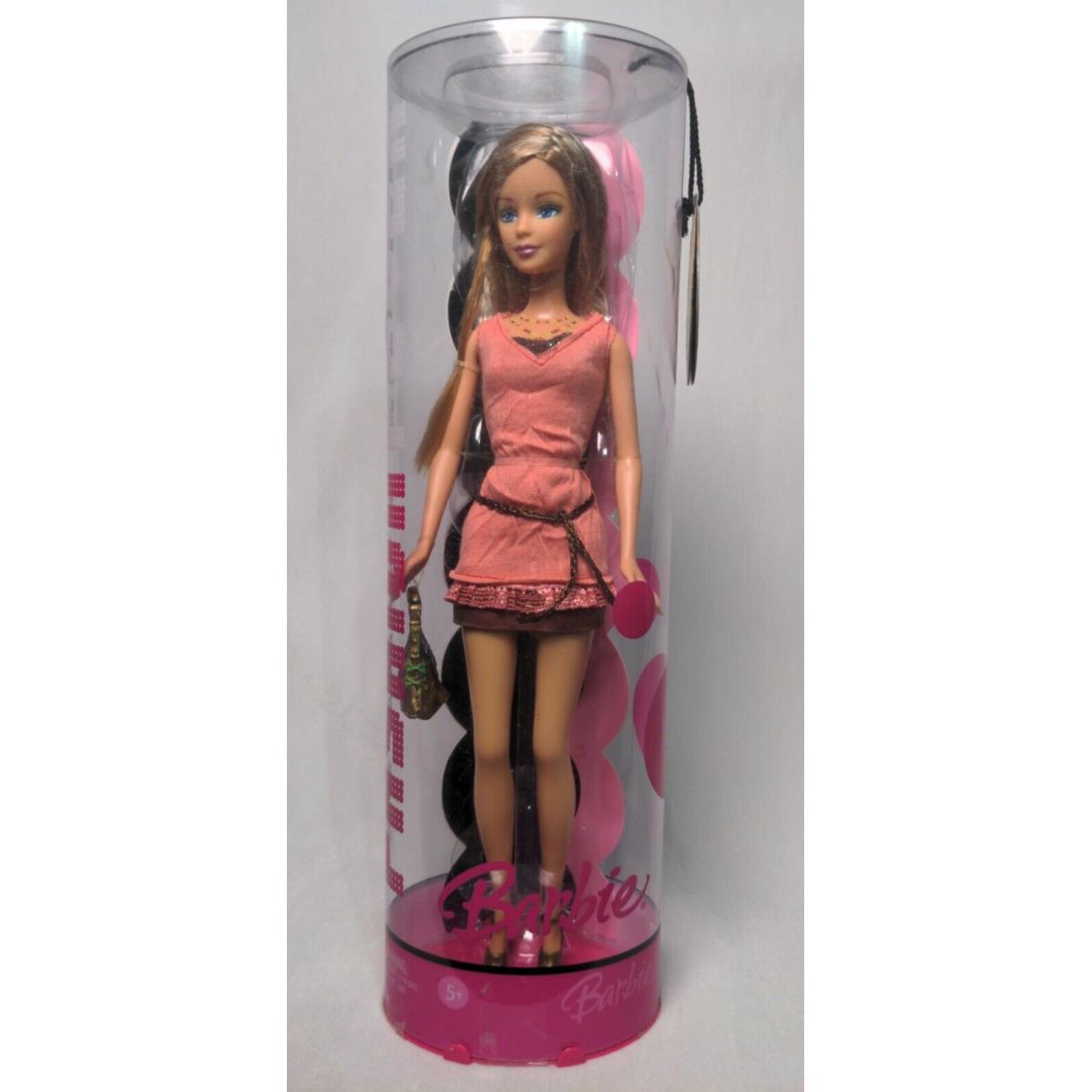 2006 Barbie Fashion Fever Series Summer J1410 in Pink Dress