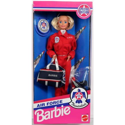 Air Force Barbie Doll Thunderbirds Special Edition 11552 Nrfb 1993 Mattel Inc