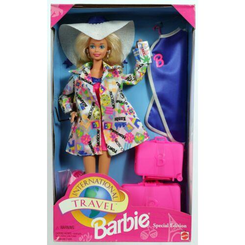 International Travel Barbie Doll Special Edition 13912 Nrfb 1994 Mattel Inc