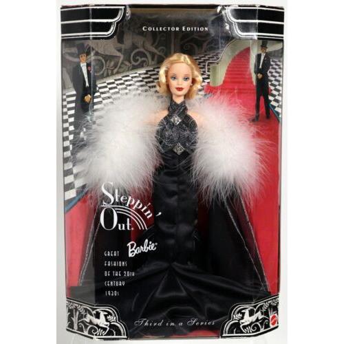 Steppin` Out Barbie Doll Third in a Series Collector Edition 21531 Nrfb 1998