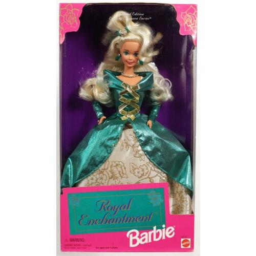 Royal Enchantment Barbie Doll Evening Elegance Series LE 14010 Nrfb 1995 Mattel