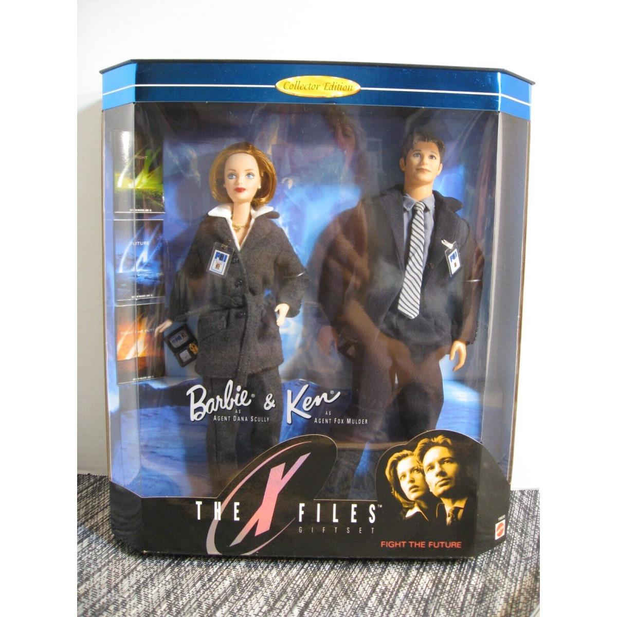 X-files - Barbie Ken Fight The Future - Barbie Doll as Scully - Ken as Mulder