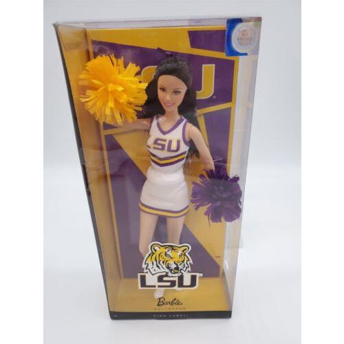 Barbie - Lsu - Tigers Cheerleader Doll