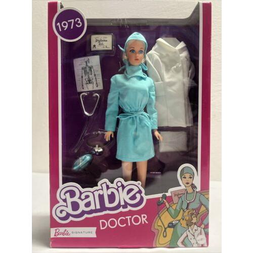 Barbie 1973 Doctor Reproduction 2020 Mattel Barbie Signature - Box Damage