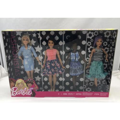 Barbie Fashionistas Set of 4 Rare 18 25 26 49