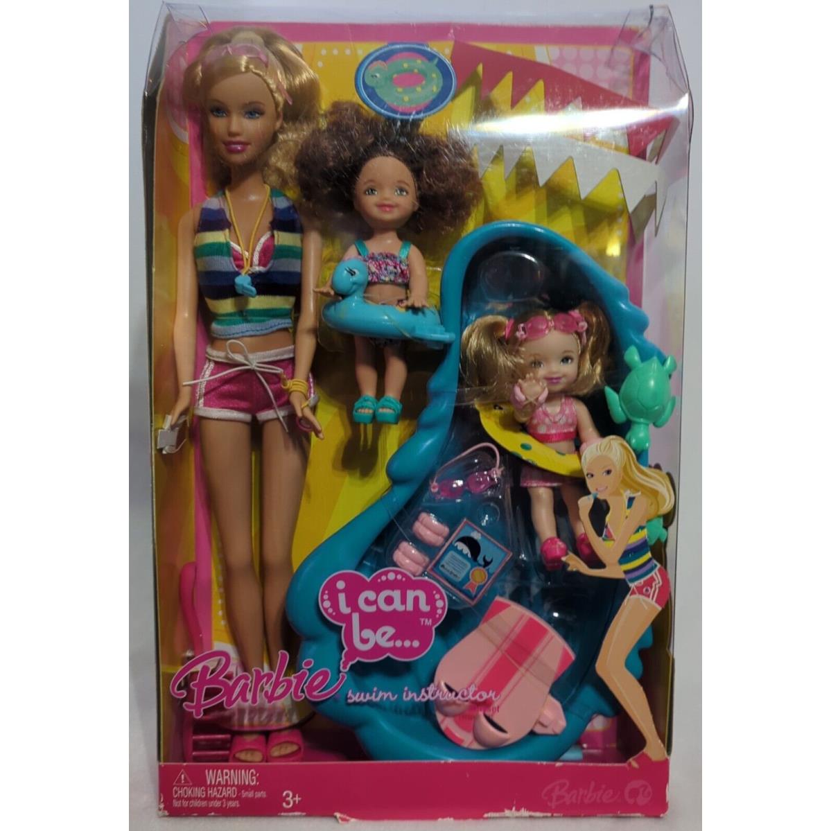 Swim Instructor Barbie Giftset I Can Be Series M1463 2008 Mattel