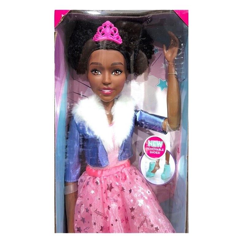 Life Size Barbie 28 Tall African-american Princess Best Fashion Friend