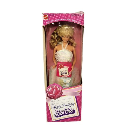 Vintage 1980 Mattel Happy Birthday Barbie Doll 1ST Edition 1922 Nos