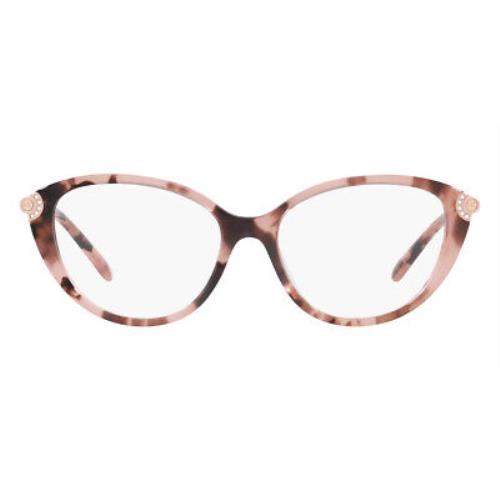 Michael Kors Savoie MK4098BU Eyeglasses Women Cat Eye 53mm - Frame: Pink Tortoise, Lens: