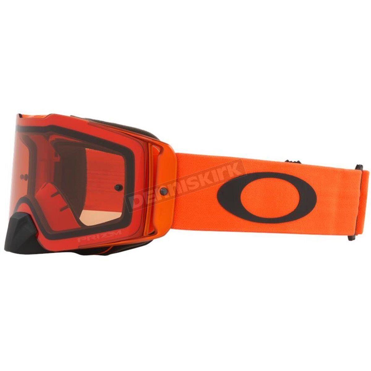 Oakley Orange Front Line MX Moto Goggles W/prizm Bronze Lens - 0OO7087 708755