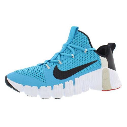 Nike Free Metcon 3 Unisex Shoes Size 10 Color: Lt Blue Fury/black/white - Lt Blue Fury/Black/White , Lt Blue Fury/Black/White Full