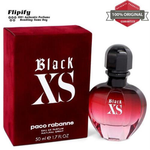 Black XS Perfume 1.7 oz Edp Spray For Women by Paco Rabanne