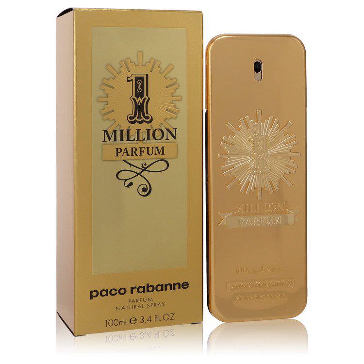 1 Million Parfum 3.4 oz Parfum Spray For Men by Paco Rabanne