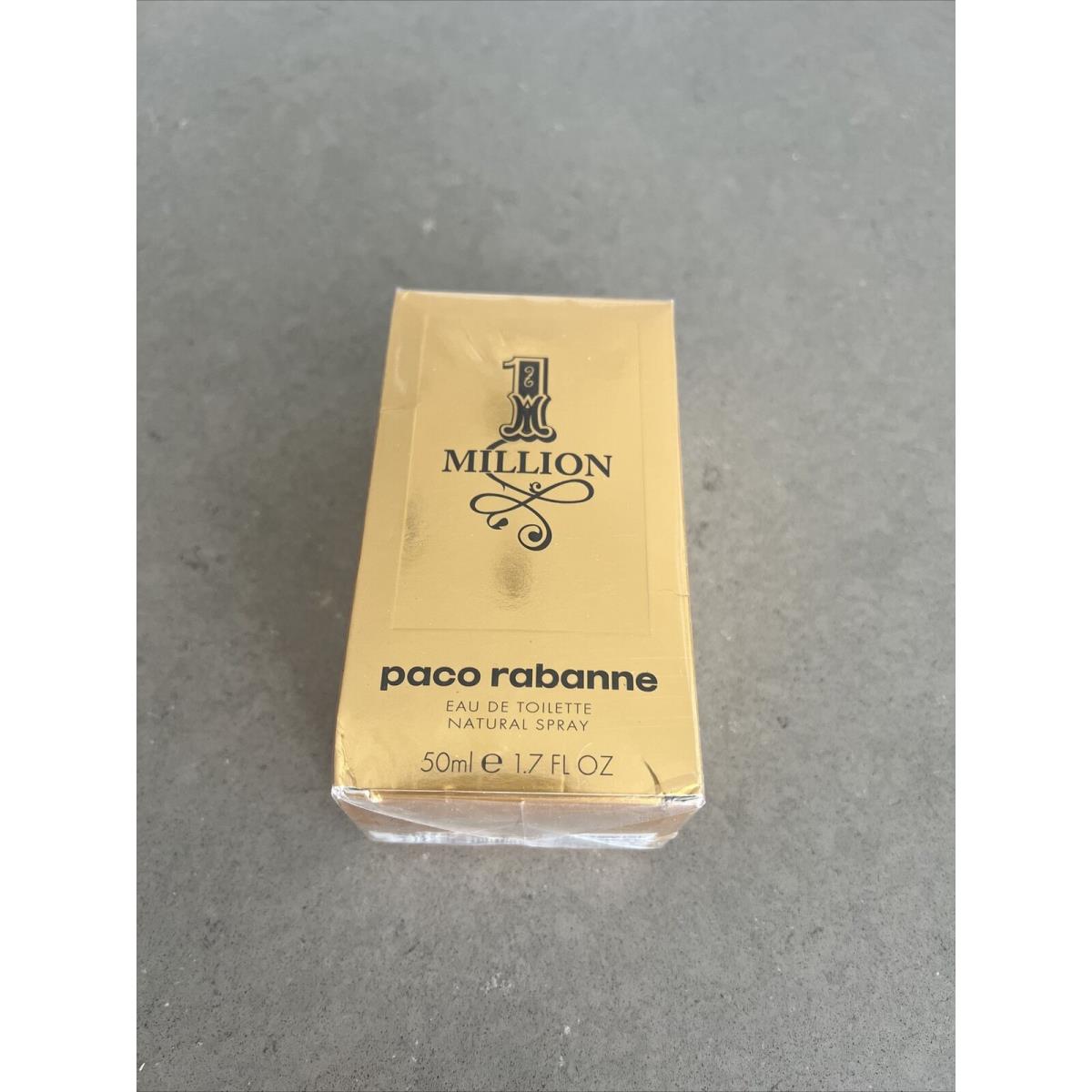 Paco Rabanne 1 Million 1.7oz Men`s Eau de Toilette Spray w/