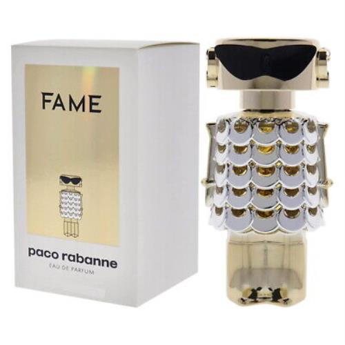 Fame By Paco Rabanne 2.7 oz/80 ml Eau De Perfume Refillable For Women