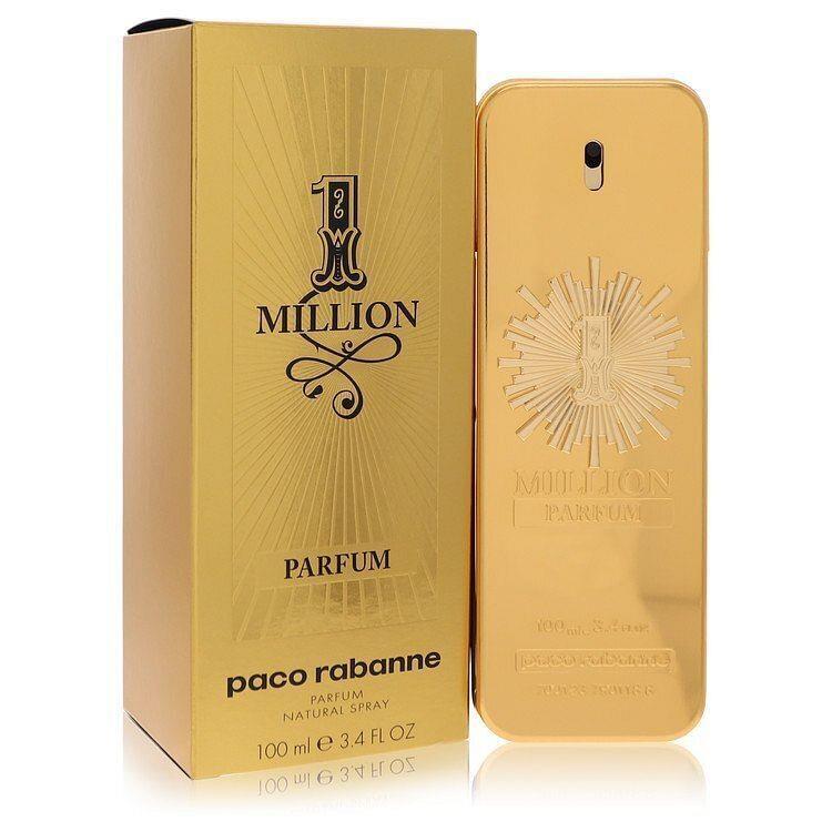 1 Million Parfum by Paco Rabanne Parfum Spray 3.4 oz Men