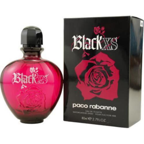Black XS by Paco Rabanne 2.7 oz Edt Perfume For Women