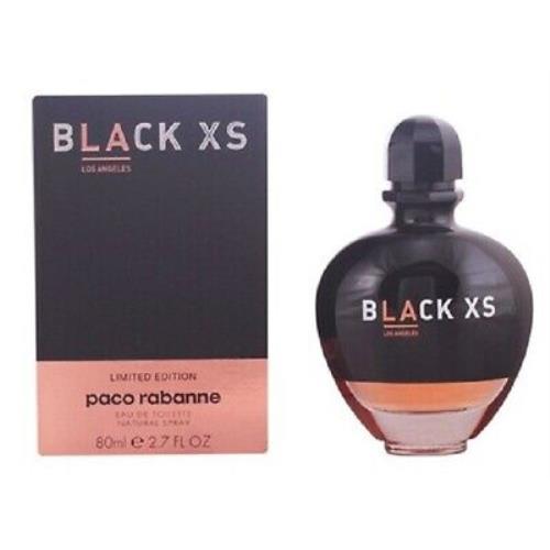 Paco Rabanne Black XS Los Angeles For Women Perfume 2.7 oz 80 ml Edt Spray