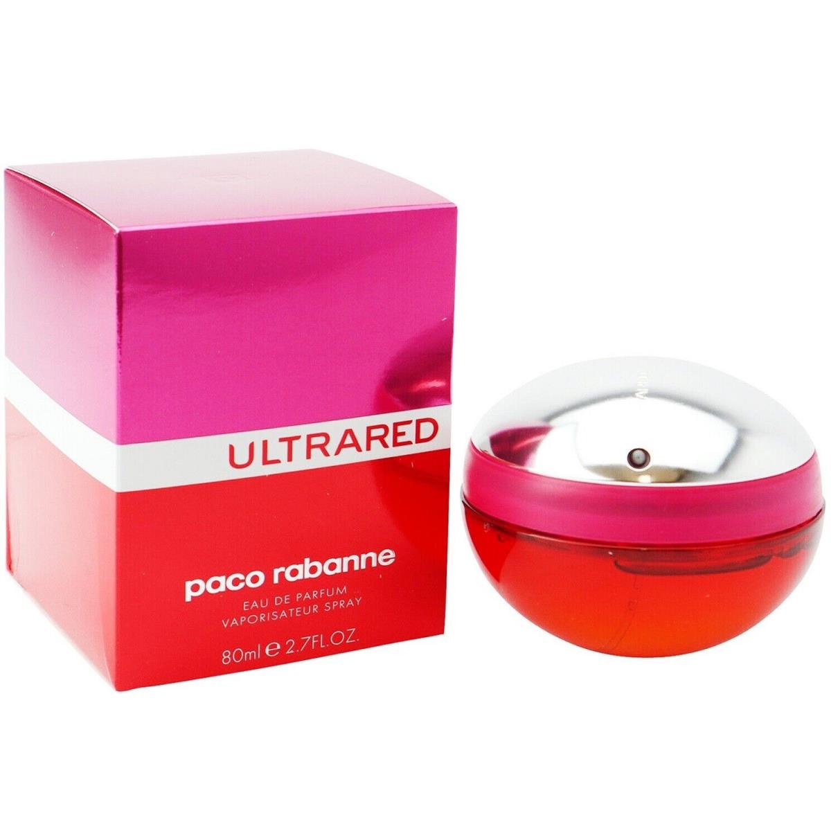 Ultrared Paco Rabanne 2.7 oz / 80 ml Eau De Parfum Women Perfume Spray