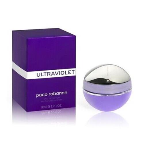 Ultraviolet Paco Rabanne 2.7 oz / 80 ml Eau De Parfum Women Perfume Spray
