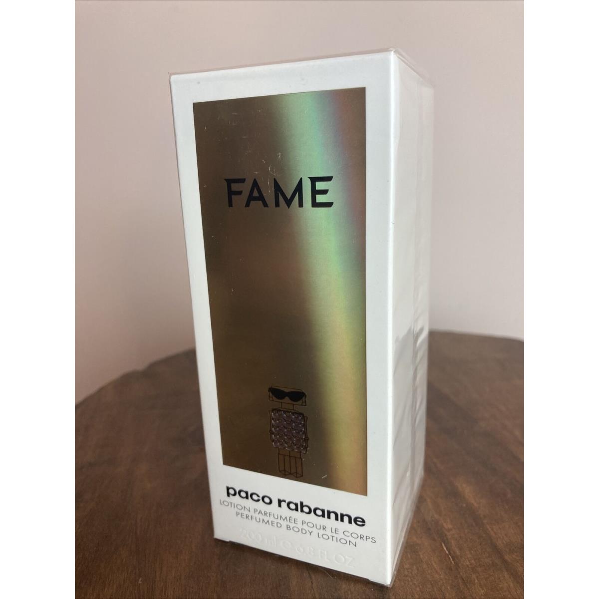 Paco Rabanne Fame Perfumed Body Lotion Women`s 6.8oz/200ml