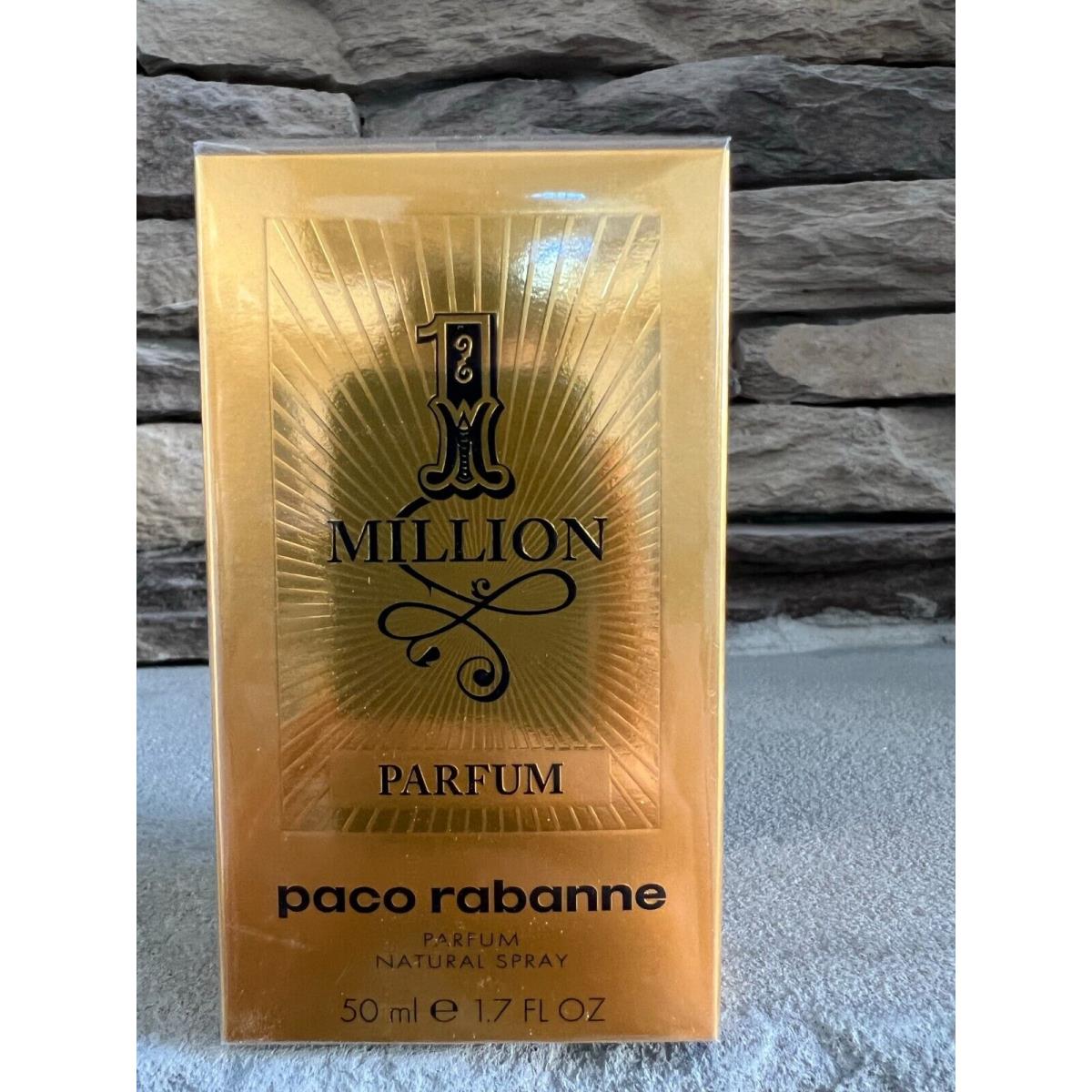 1 One Million Parfum by Paco Rabanne 1.7 oz 50 ml Spray