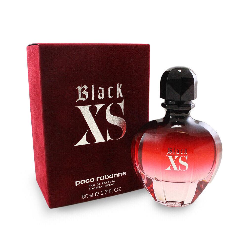 Black XS Eau De Parfum Spray 2.7 Oz / 80 Ml by Paco Rabanne