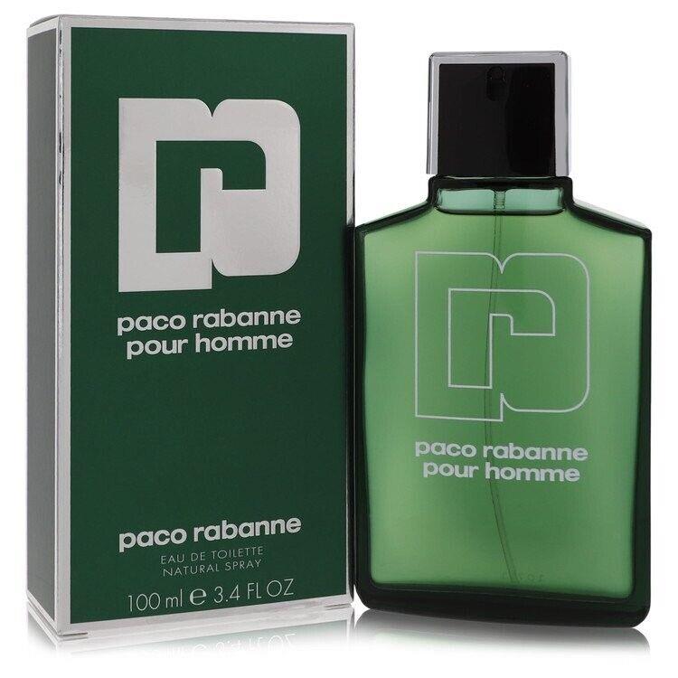 Paco Rabanne Pour Homme 3.4 oz Eau de Toillette Men Cologne Spray