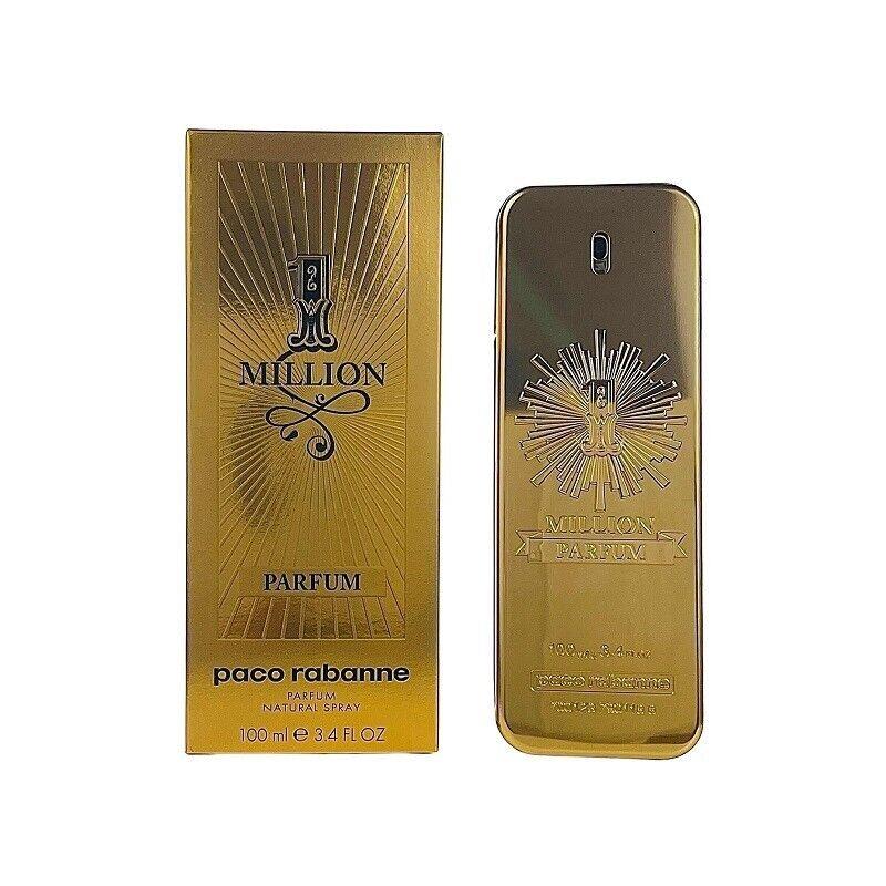 1 Million Parfum By Paco Rabanne 3.4 Oz. 100ml Parfum Spray For Men