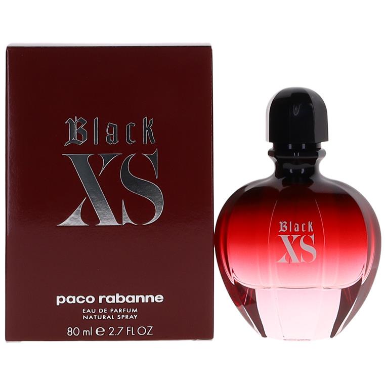 Black XS By Paco Rabanne For Women Edp Spray Perfume 2.7oz