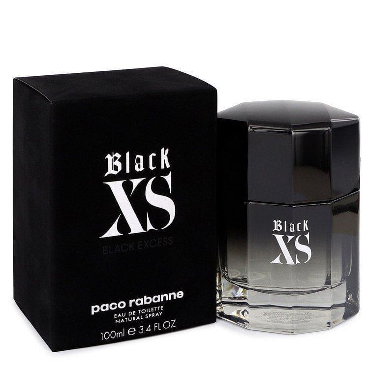 Black XS by Paco Rabanne Eau De Toilette Spray 2018 Packaging 3.4 oz Men