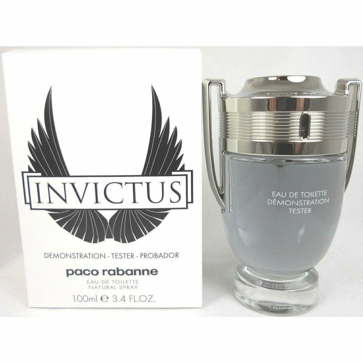 Invictus by Paco Rabanne 3.4 oz Eau de Toilette Men Spray Tester