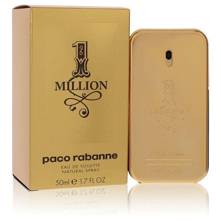 1 Million By Paco Rabanne Eau De Toilette Spray 1.7oz/50ml For Men