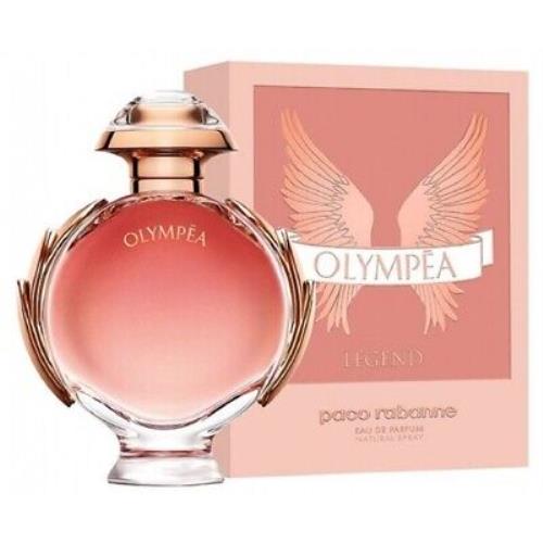 Olympea Legend Paco Rabanne 2.7 oz / 80 ml Eau de Parfum Edp Women Perfume