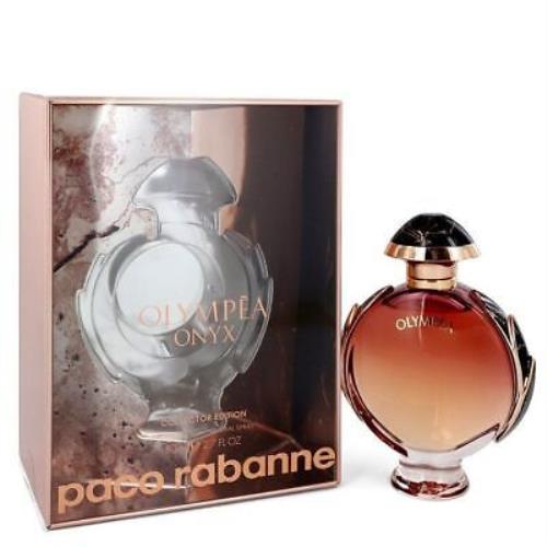 Olympea Onyx by Paco Rabanne Eau De Parfum Spray Collector Edition 2.7 oz Women