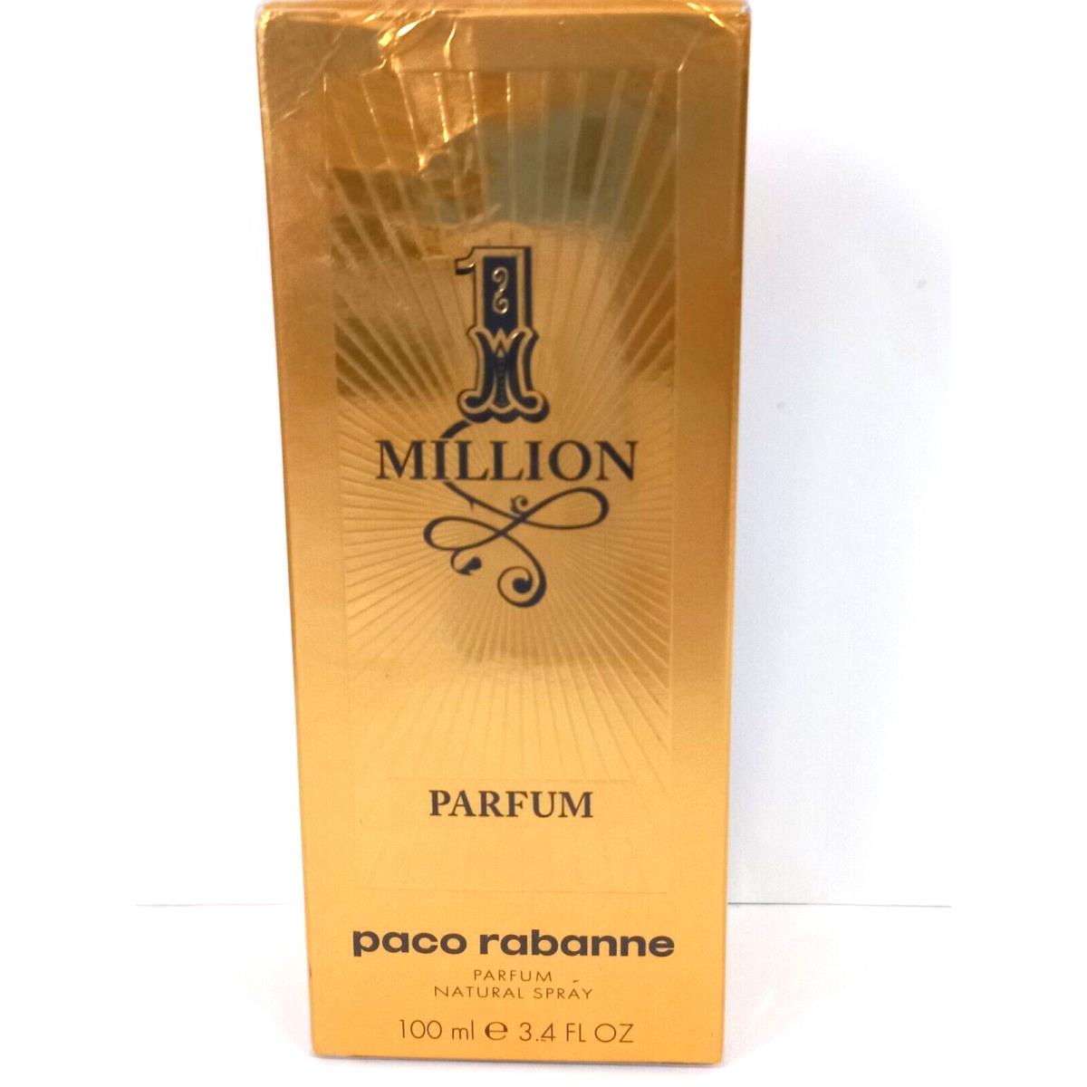 Paco Rabanne 1 Million Parfum Spray For Men 3.4 fl oz