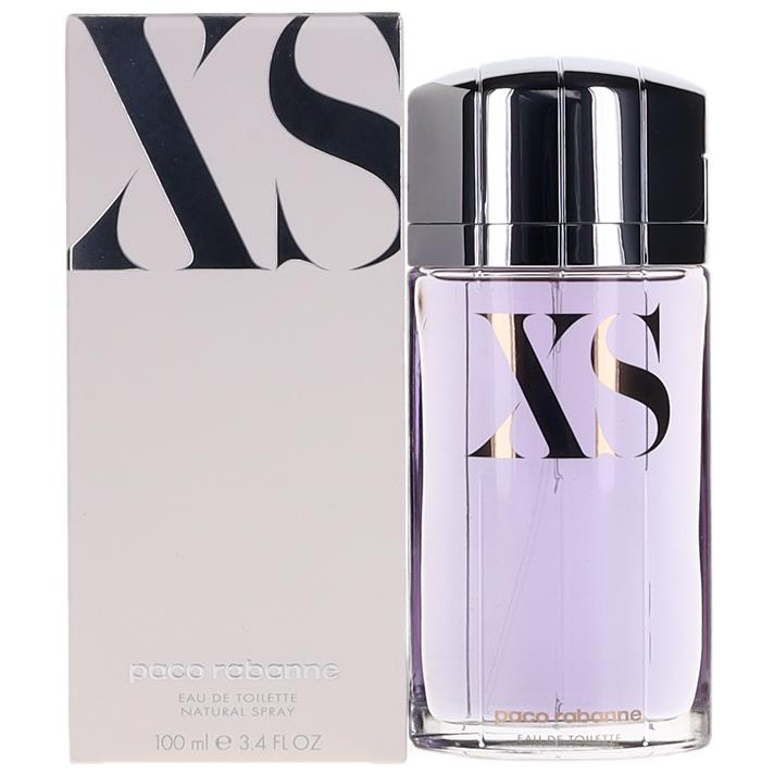 XS By Paco Rabanne For Men Eau De Toilette Cologne Spray 3.4oz