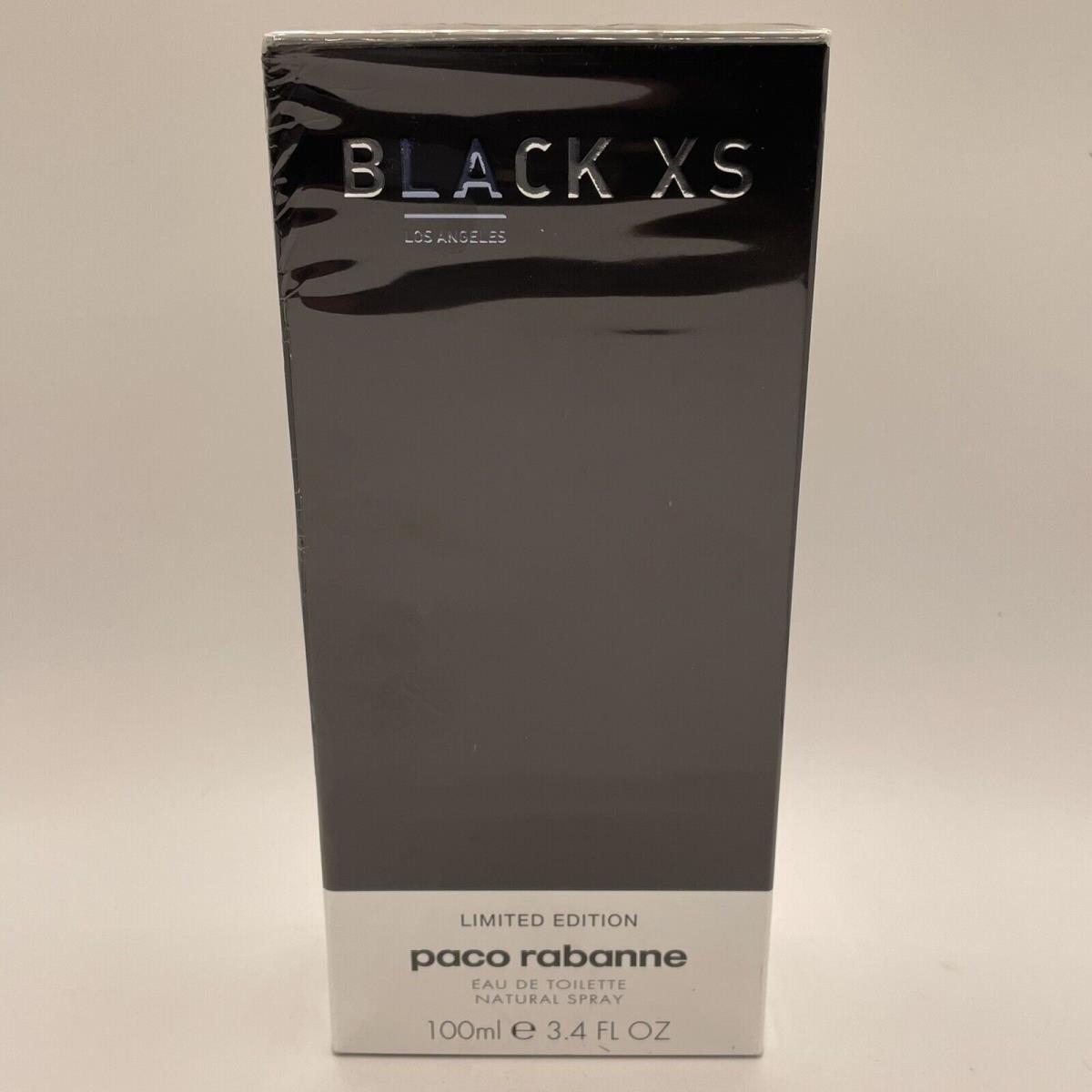 Black XS Los Angeles By Paco Rabanne Edt For Men Spray Limited Ed. - New/sealed