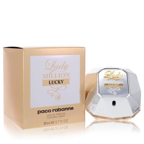 Lady Million Lucky Eau De Parfum Spray By Paco Rabanne 2.7oz