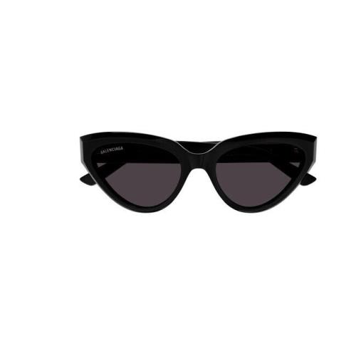 Balenciaga BB0270S 001 Black/grey Cat-eye Women`s Sunglasses